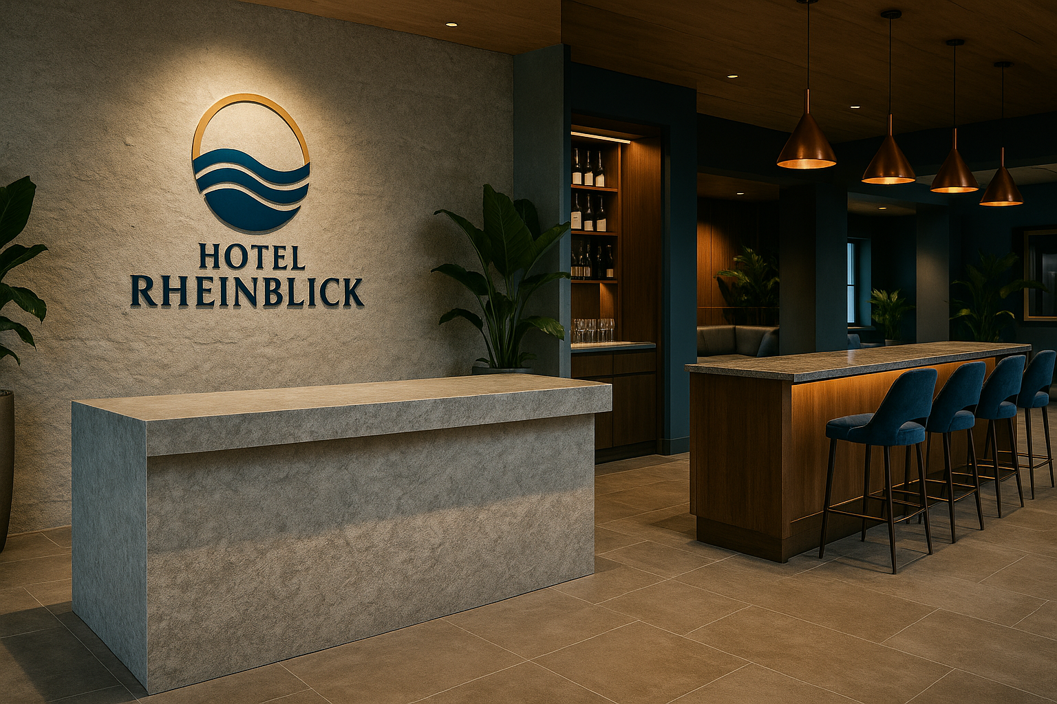 Foyer & Bar – Visualisierung